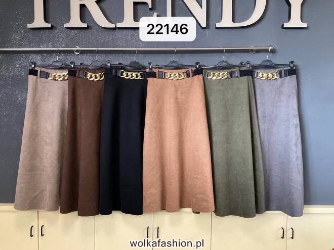 Spodnica damskie 22146 Mix KOLOR  Standard (Towar włoskie)