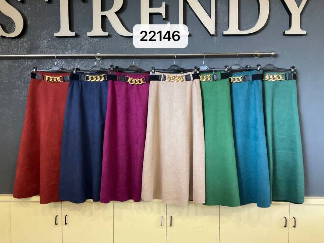 Spodnica damskie 22146 Mix KOLOR  Standard (Towar włoskie) 1