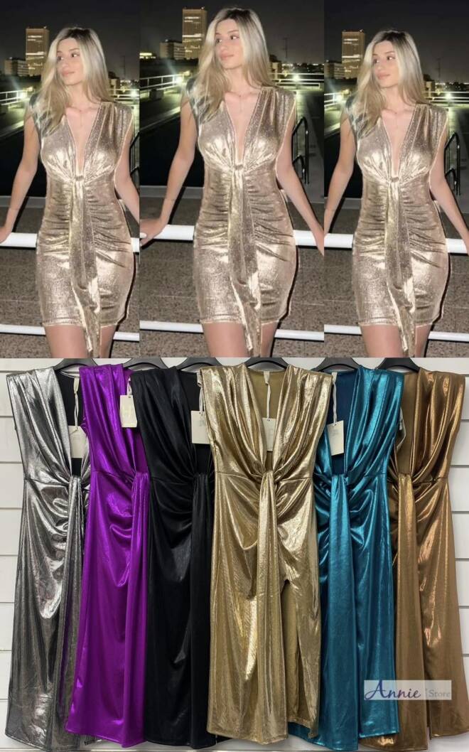 Sukienka damskie 3124 MIX KOLOR  Standard  (Towar włoskie) 1