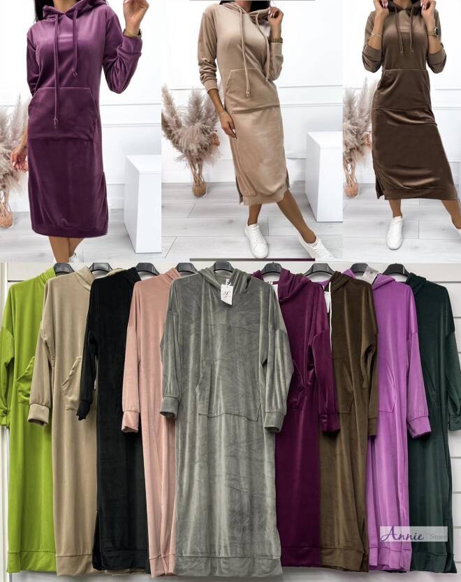 Sukienka damskie 3125 MIX KOLOR  Standard  (Towar włoskie) 1