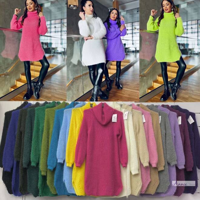 Sukienka damskie 3126 MIX KOLOR  Standard  (Towar włoskie) 1