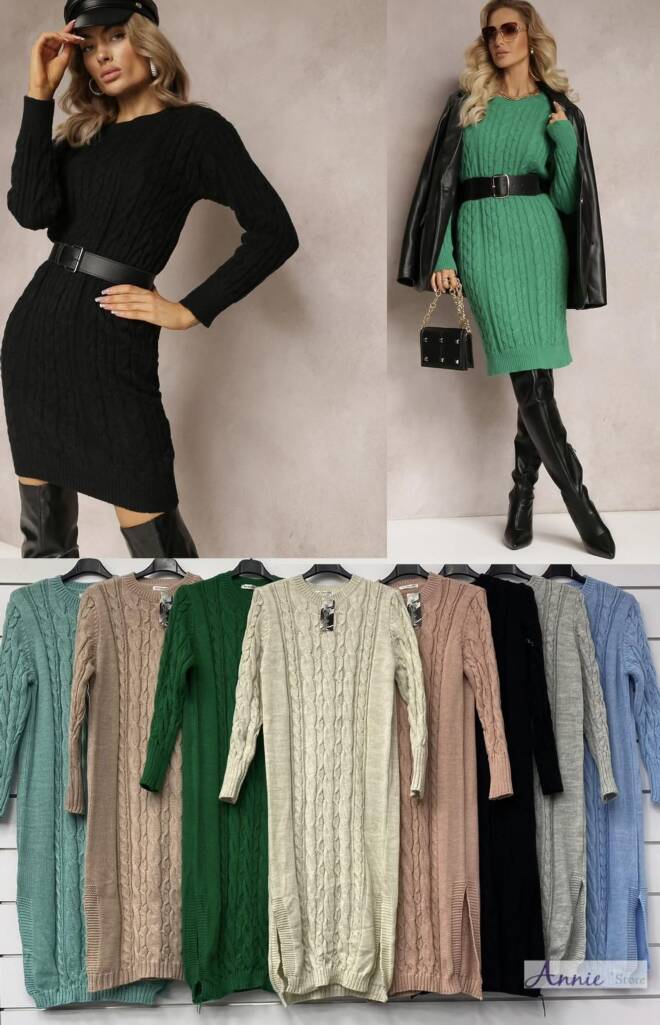 Sukienka damskie 3127 MIX KOLOR  Standard  (Towar włoskie) 1