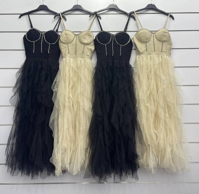 Sukienka damskie 3142 Mix KOLOR  Standard (Towar włoskie) 1