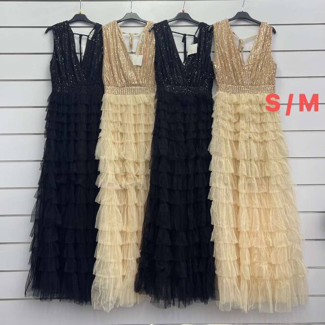 Sukienka damskie 3143 Mix KOLOR  Standard (Towar włoskie)