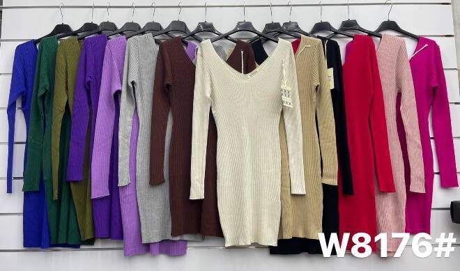 Sukienka damskie 3145 Mix KOLOR  Standard (Towar włoskie) 1