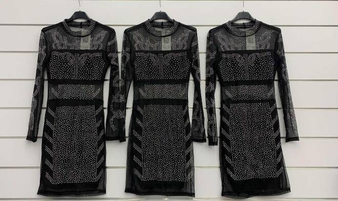 Sukienka damskie 3146 1 kolor  Standard (Towar włoskie) 1