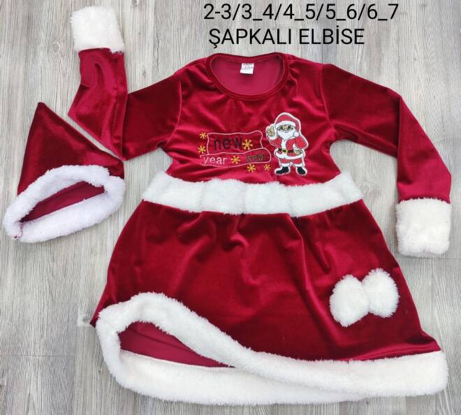 Sukienka dziewczęce 3148 1 kolor  2-7 1