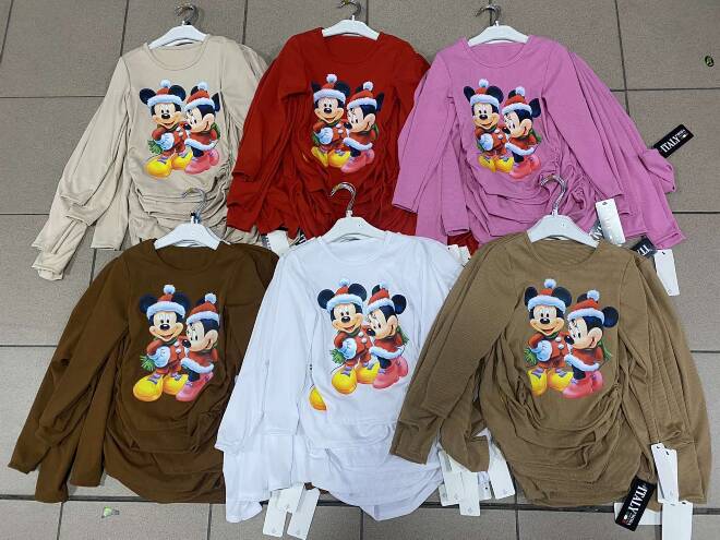 Bluzka dziewczęca 3167 1 kolor  4-14