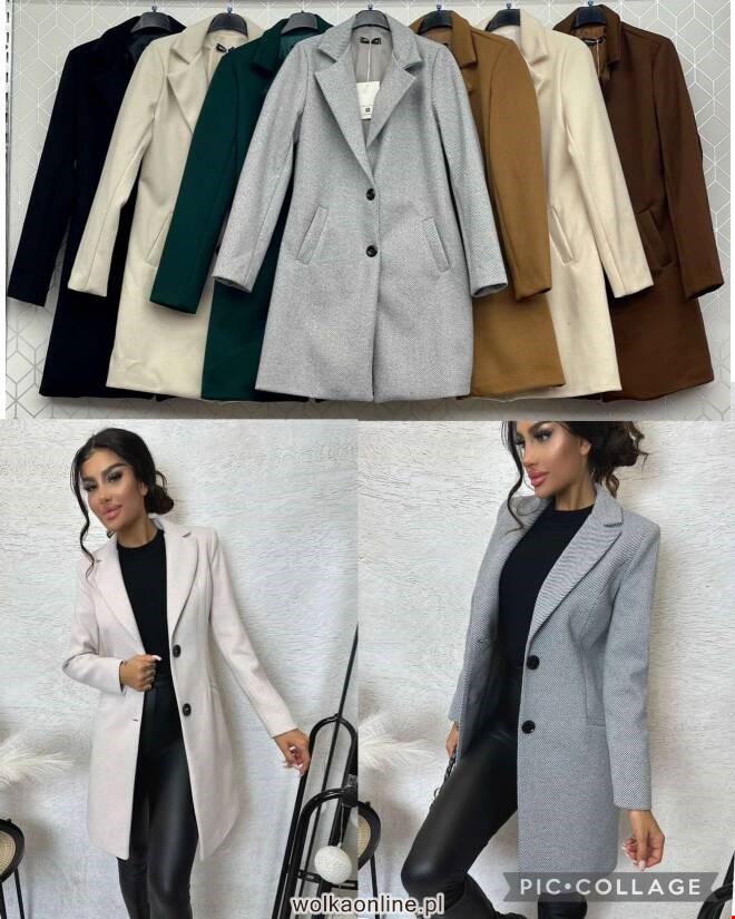 Płaszcze damskie 3191 1 kolor  Standard  (Towar włoskie)