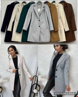 Płaszcze damskie 3191 1 kolor  Standard  (Towar włoskie)