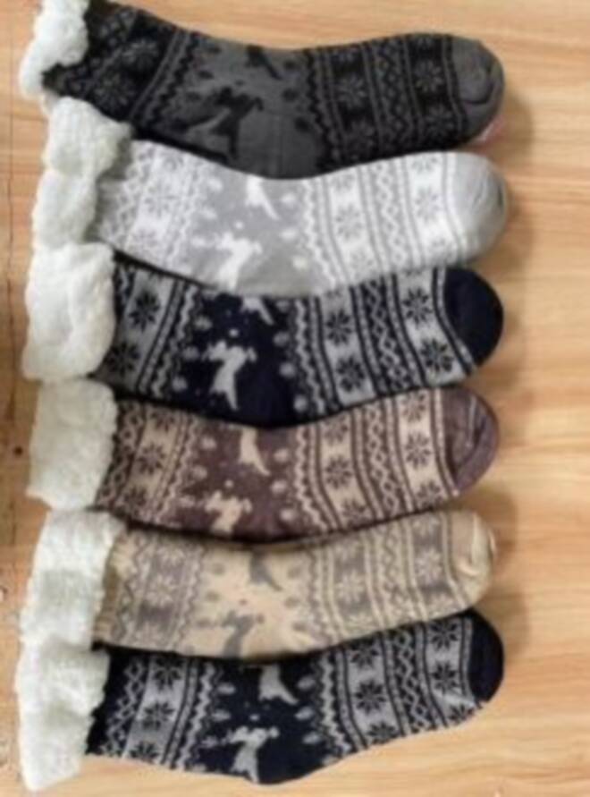 Kapcie-skarpety męskie 3209 Mix KOLOR  40-46 1