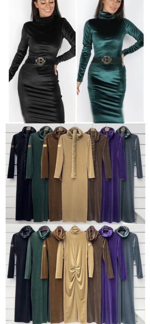 Sukienka damskie 3226 Mix kolor Standard (Towar Włoskie) 1