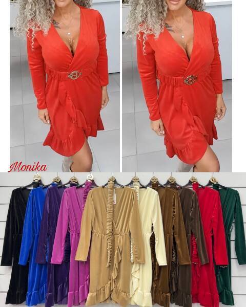 Sukienka damskie 3233 Mix kolor Standard (Towar Włoskie) 1