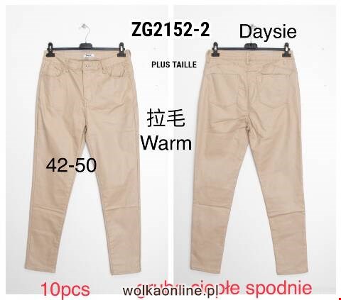 Spodnie z eko-skóry damskie ZG2152-2 1 kolor 42-50