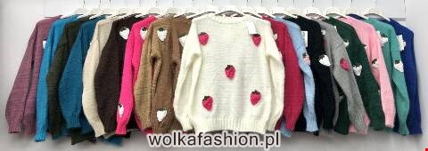 Sweter damskie 3271 Mix kolor Standard (Towar Włoskie)