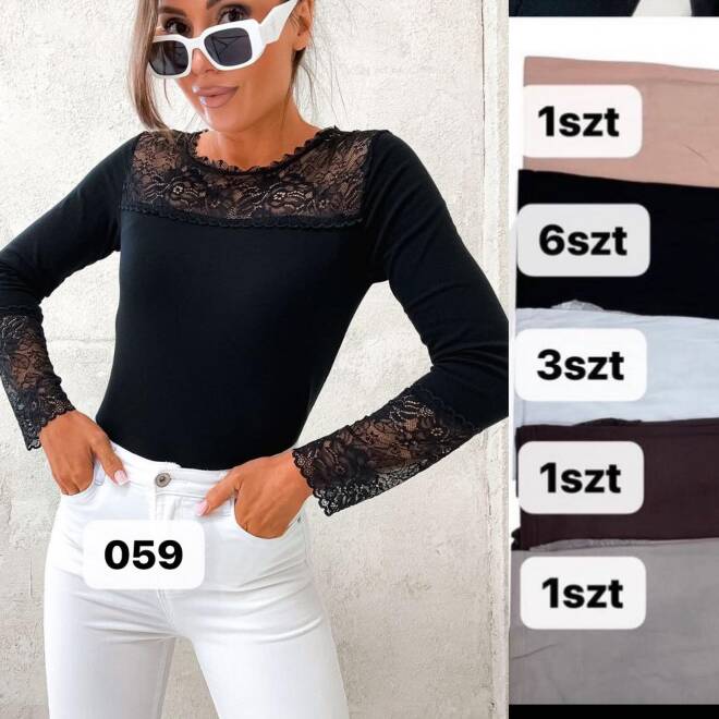 Sweter damskie 059 MIX KOLOR  Standard