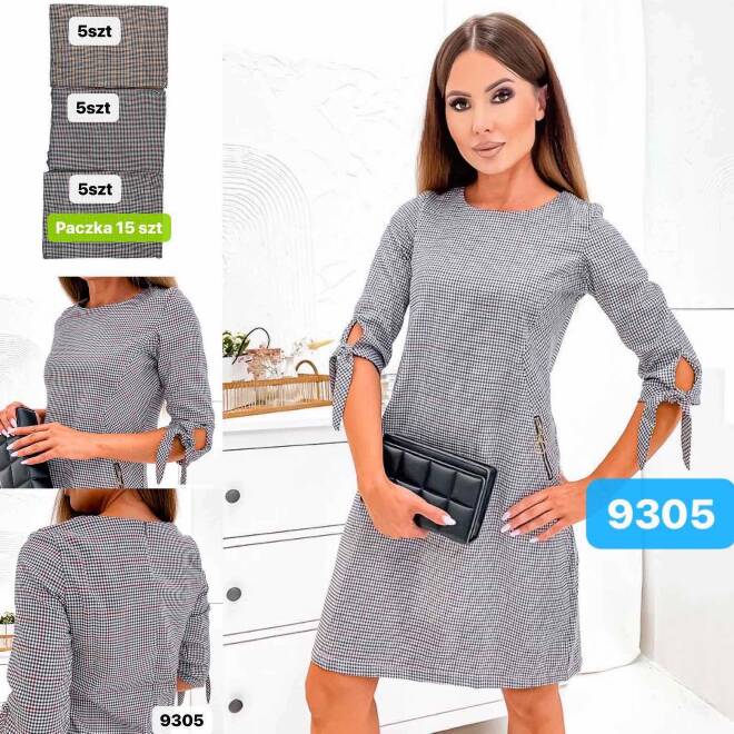 Sukienka damskie 9305 MIX KOLOR  M-3XL