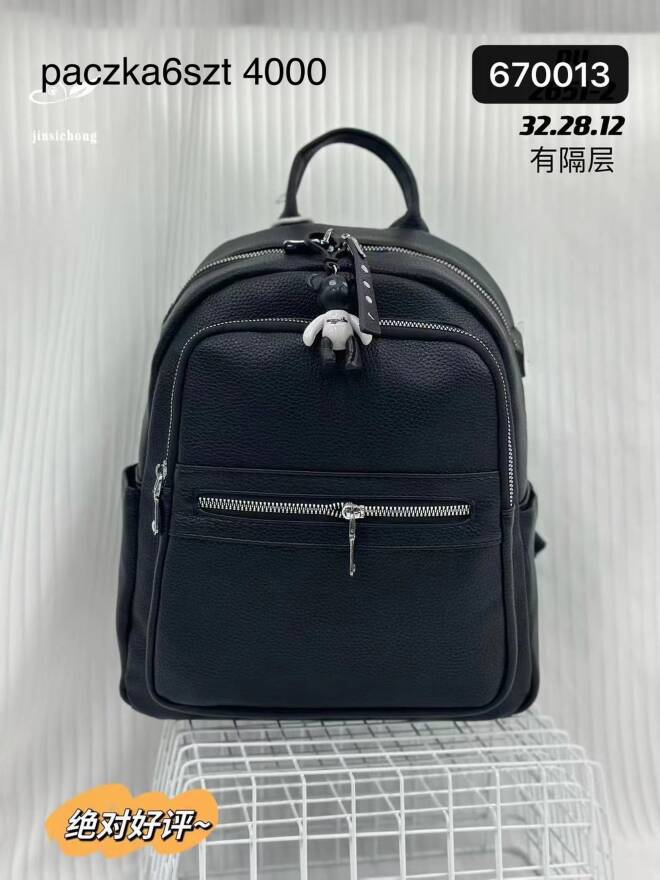 Plecak damskie 670013 1 kolor  Standard
