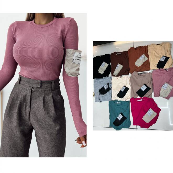 Bluza damskie 3580 Mix KOLOR  Standard (Towar Tureckie)