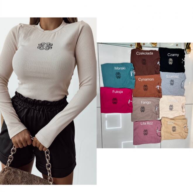 Bluza damskie 3581 Mix KOLOR  Standard (Towar Tureckie)