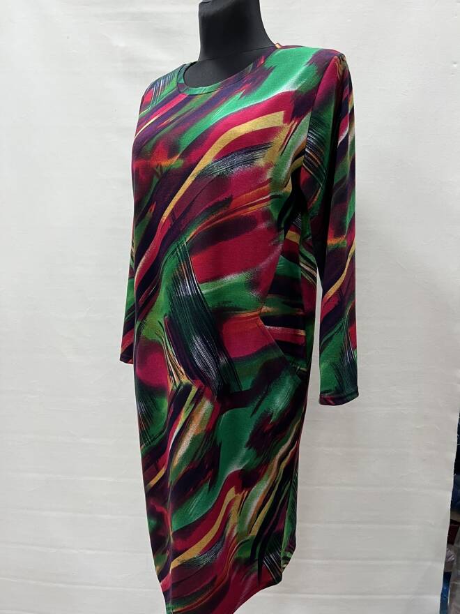 Sukienka damskie 3606 1 Kolor  L-2XL (Towar Ploskie)