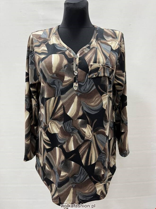 Bluzka damskie 3630 1 Kolor  48-54 (Towar Ploskie)