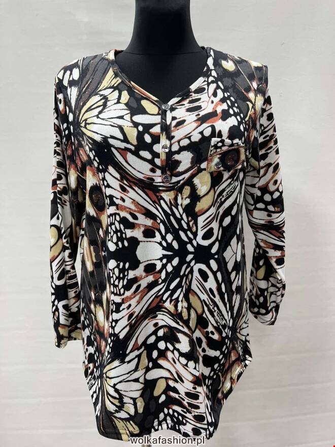 Bluzka damskie 3632 1 Kolor  48-54 (Towar Ploskie)