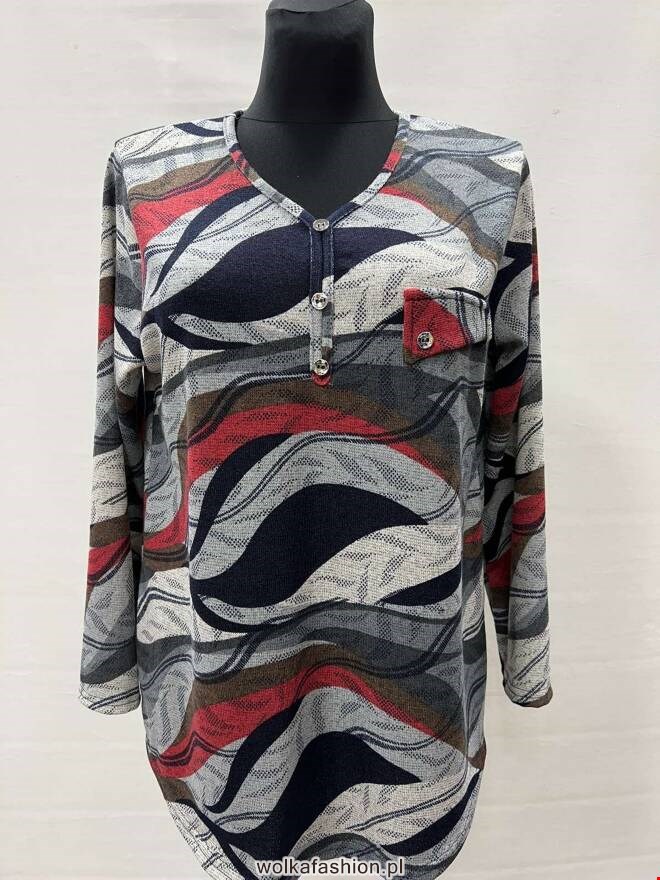 Bluzka damskie 3633 1 Kolor  48-54 (Towar Ploskie)