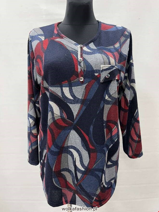 Bluzka damskie 3635 1 Kolor  48-54 (Towar Ploskie)
