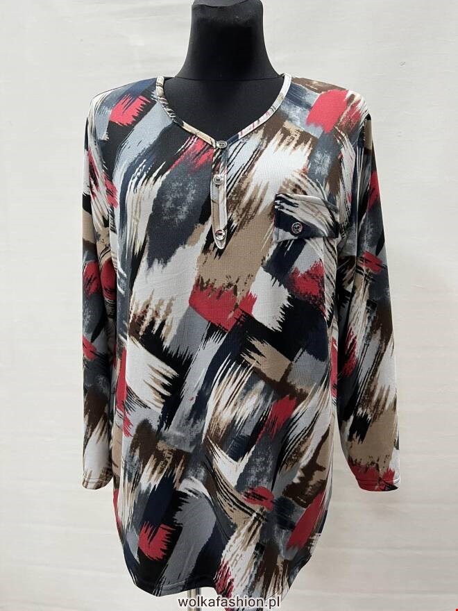 Bluzka damskie 3638 1 Kolor  48-54 (Towar Ploskie)