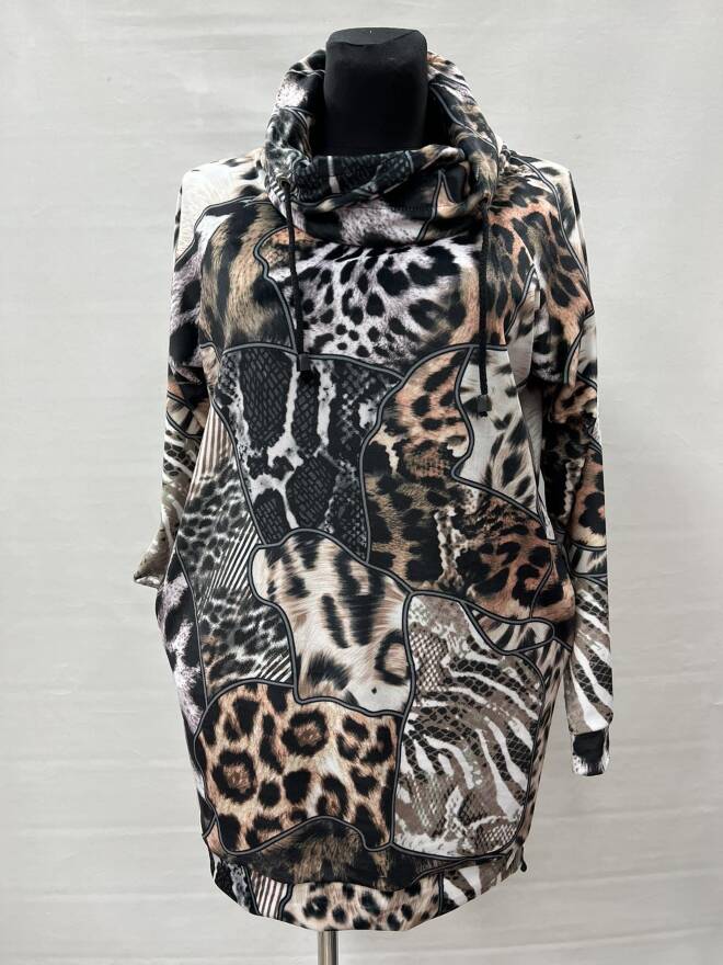 Tunika damskie 3639 1 Kolor  XL-3XL (Towar Ploskie) 1