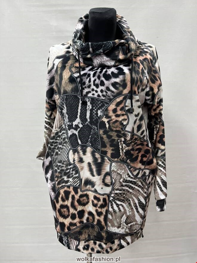 Tunika damskie 3639 1 Kolor  XL-3XL (Towar Ploskie) 1