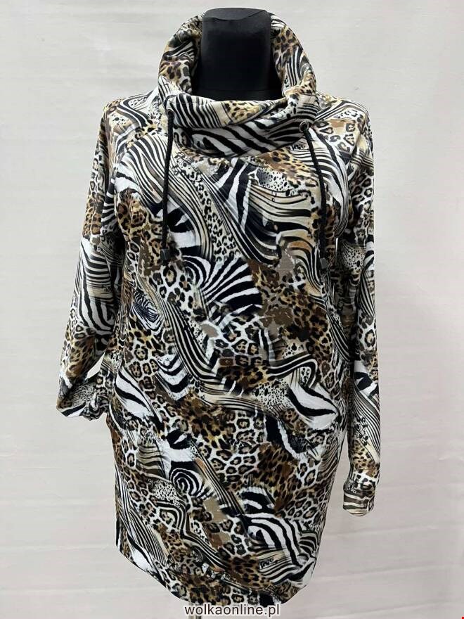 Tunika damskie 3641 1 Kolor  XL-3XL (Towar Ploskie)