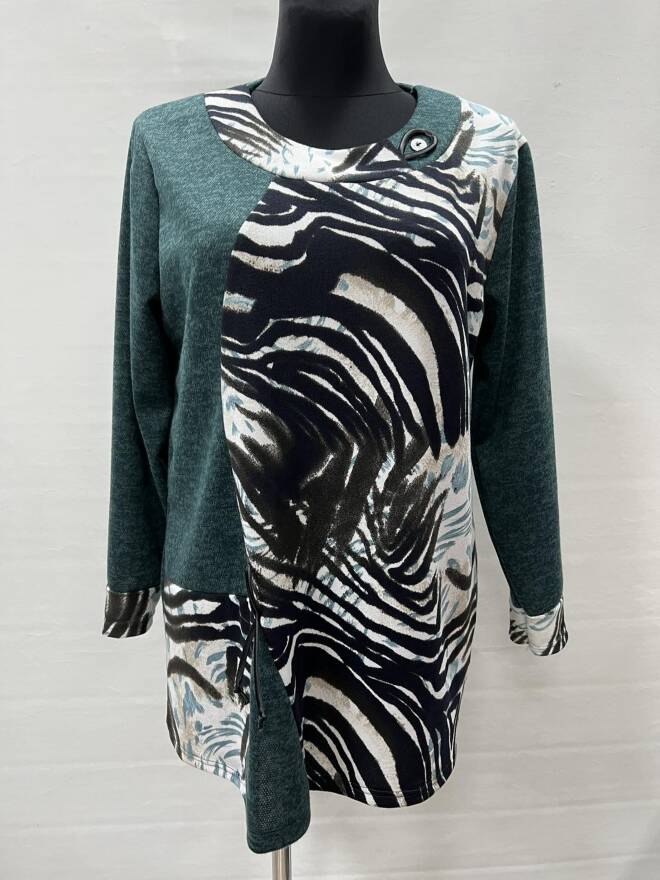 Tunika damskie 3645 1 Kolor  52-56 (Towar Ploskie)