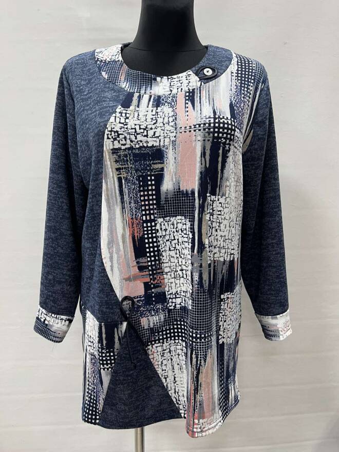 Tunika damskie 3647 1 Kolor  52-56 (Towar Ploskie)