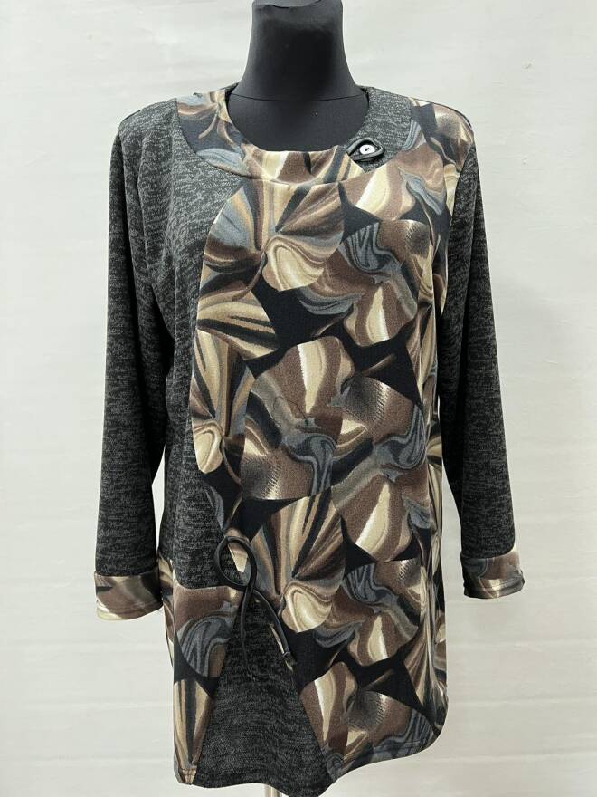 Tunika damskie 3648 1 Kolor  52-56 (Towar Ploskie)