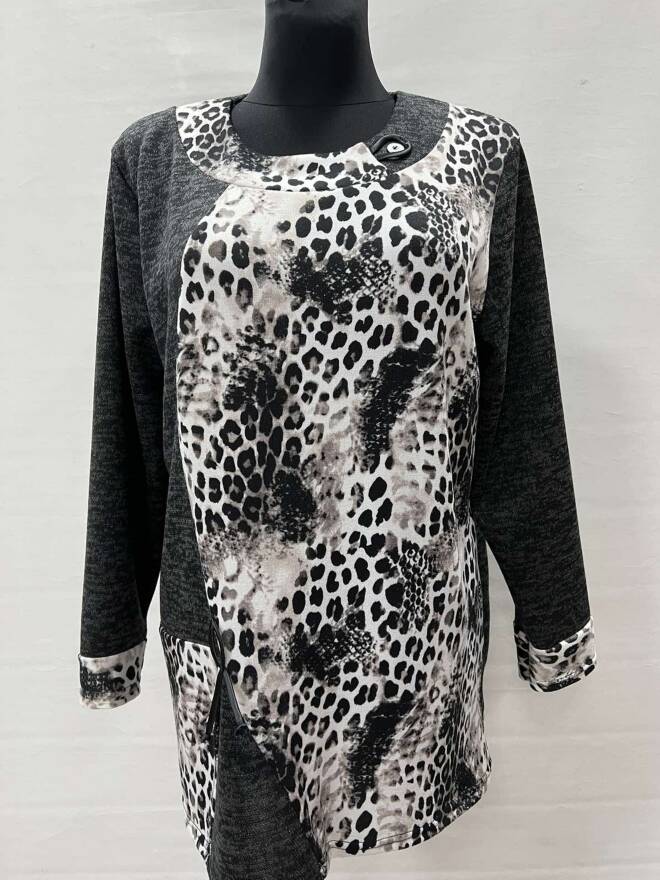 Tunika damskie 3650 1 Kolor  52-56 (Towar Ploskie) 1