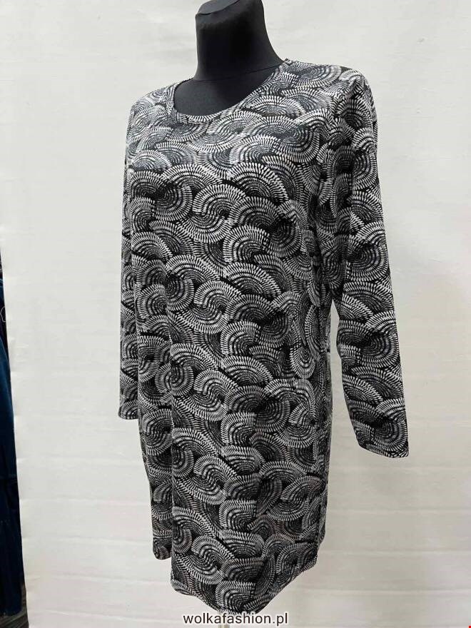 Tunika damskie 3653 1 Kolor  L-2XL (Towar Ploskie) 1