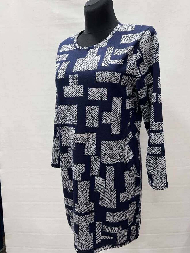 Tunika damskie 3654 1 Kolor  L-2XL (Towar Ploskie)