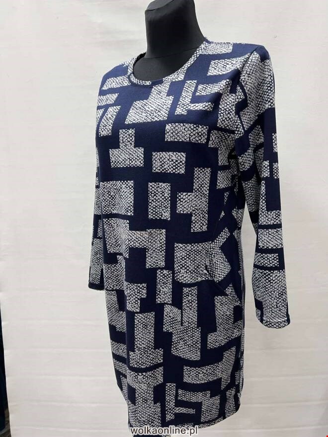 Tunika damskie 3654 1 Kolor  L-2XL (Towar Ploskie)