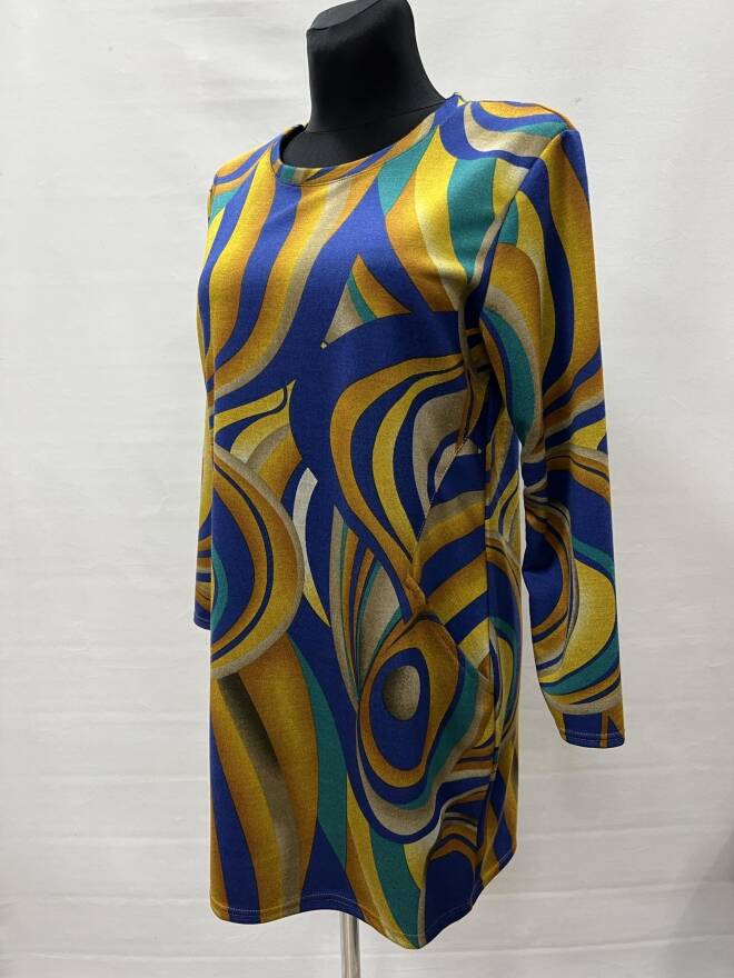 Tunika damskie 3656 1 Kolor  L-2XL (Towar Ploskie)