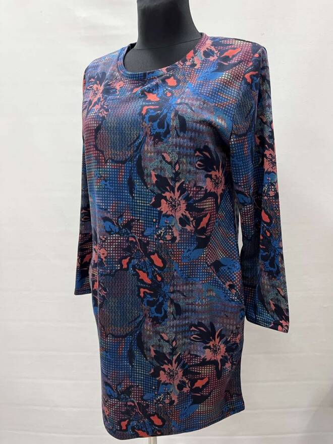Tunika damskie 3657 1 Kolor  L-2XL (Towar Ploskie) 1