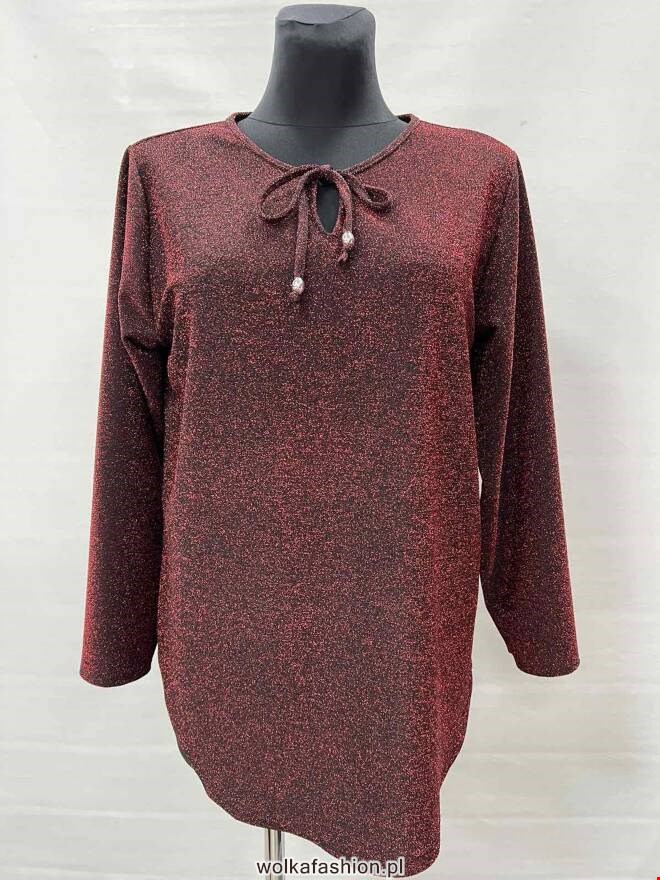 Bluzka damskie 3665 1 Kolor  L-3XL (Towar Ploskie)