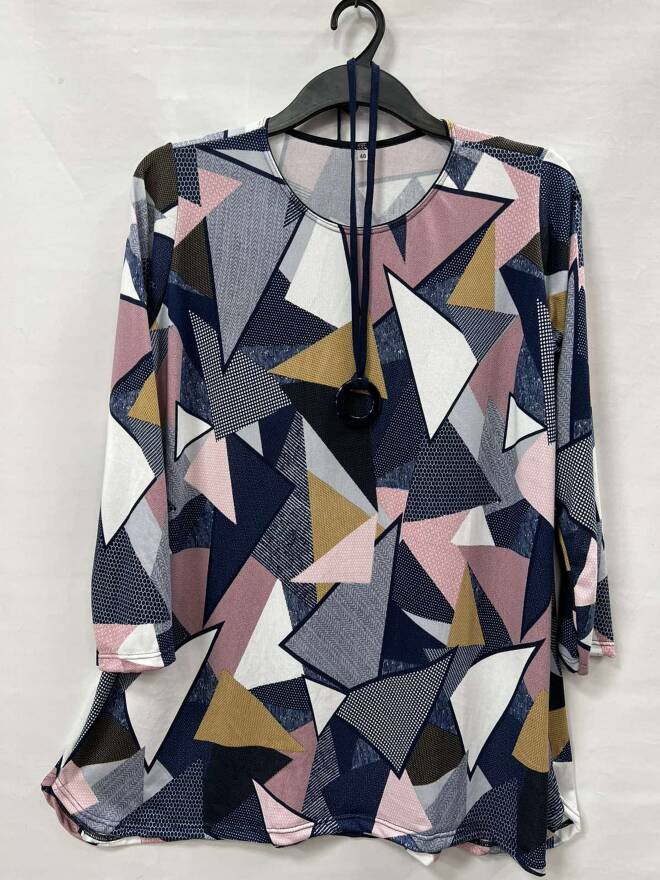 Tunika damskie 3670 1 Kolor  48-54 (Towar Ploskie)