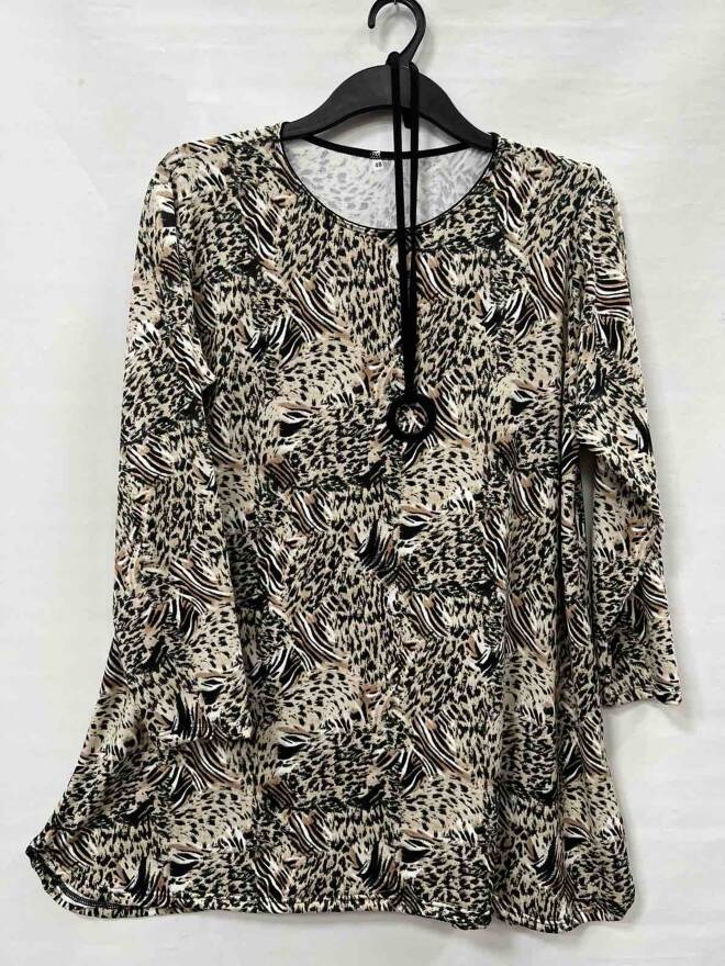 Tunika damskie 3672 1 Kolor  48-54 (Towar Ploskie) 1