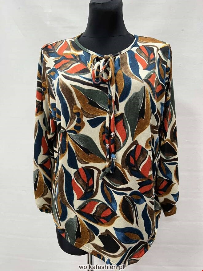 Bluzka damskie 3682 1 Kolor  48-54 (Towar Ploskie)