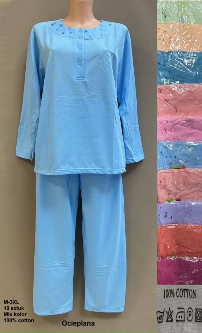 Piżama damskie 3697 MIX KOLOR  M-3XL 1