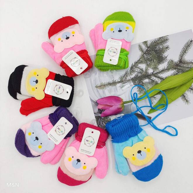 Rękawiczki dziecięce 3703 Mix KOLOR  Standard 1