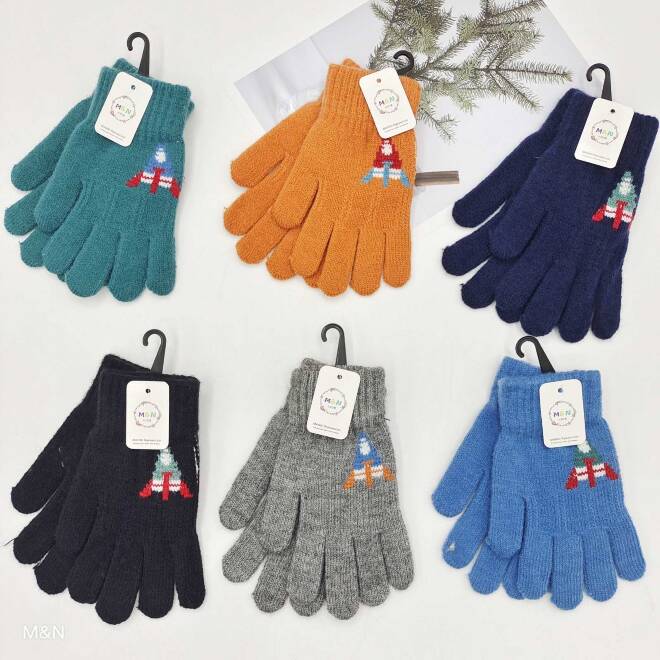 Rękawiczki dziecięce 3710 Mix KOLOR  Standard