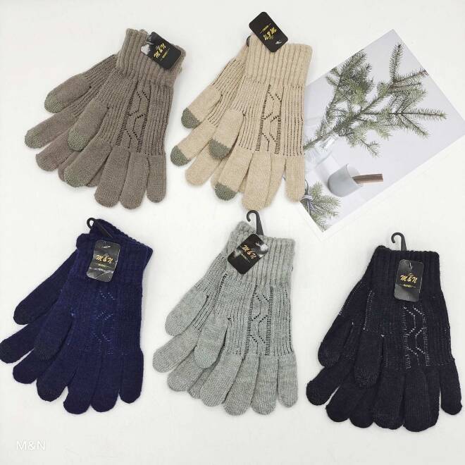 Rękawiczki męskie 3714 Mix KOLOR  Standard